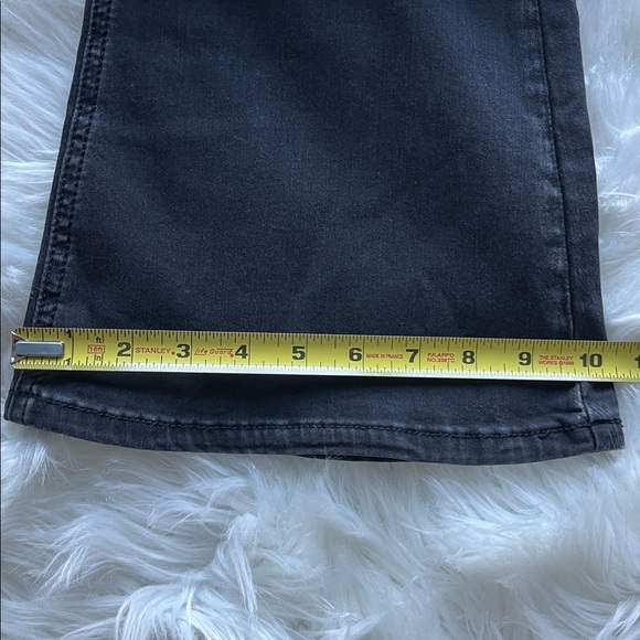 🆕 Kan Can Women's High Rise Flare Jeans Size 24/32 Charcoal Black Stretch Denim - Picture 12 of 12